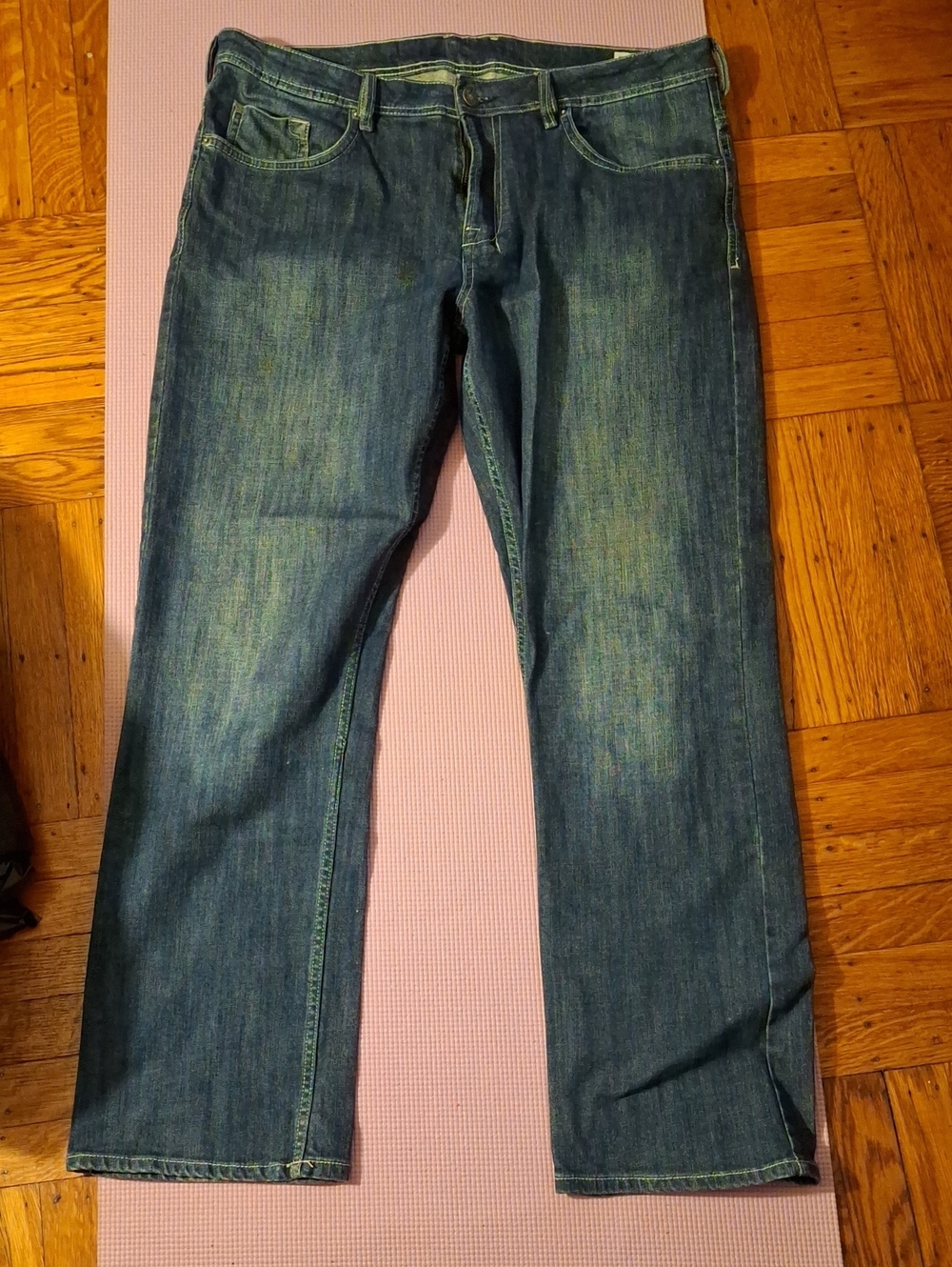 Buffalo David Bitton Men's Dark Blue Relaxed Jeans